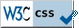 Valid CSS!